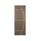 Folha de Porta Madeira Decorada 210x80cm Espessura 3,5cm Gaúcha Mgm