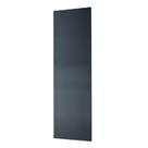 Folha de Porta Madeira Laqueada 210x62cm Lisa Casablanca Preto Folha de Porta Madeira Laqueada 210x62cm Lisa Casablanca Preto