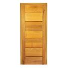 Folha de Porta Madeira Maciça com 7 Réguas Horizontal 210x70cm Jomadi Folha de Porta Madeira Maciça com 7 Réguas Horizontal 210x70cm Jomadi