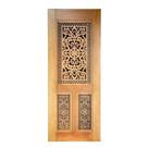 Folha de Porta Madeira Maciça Entalhada Lima 80x210x3,5cm Cedro Rosa Folha de Porta Madeira Maciça Entalhada Lima 80x210x3,5cm Cedro Rosa