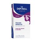 Folha Depilatória Facial Depiroll Argan C/16 Folhas