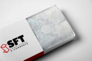 Folha Papel Seda 100UN 30x70 Redando Branco Para Embalar Utilidades Sacola Presente Caixa Loja