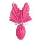 Folha para Ovos de Páscoa Double Face Acetinado Rosa Pink 69x89cm - 05 unidades - Cromus Páscoa - Rizzo Embalagens