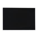 Folha Pickguard para guitarra e baixo FLEOR 29 x 44 cm, PVC preto de 3 camadas
