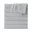 Folha plana Maple&Stone Queen 229x259 cm, pacote com 6 unidades, cinza claro