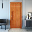 Folha Porta R40T 210x80 Frisada 35mm Resistente