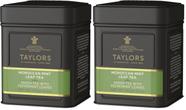 Folha solta de hortelã marroquina de chá Taylors of Harrogate 125g x2