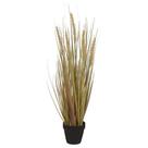 Folhagem Capim Grass Com Pote Verde Outono 69cm Folhagem Capim Grass Com Pote Verde Outono 69cm