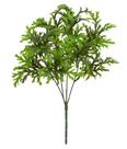 FOLHAGEM CHIFRE DE VEADO PLASTICO X12 VERDE 30cm