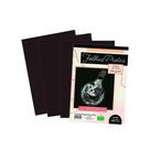 Folhas A4 Pretas Bloco Com 20 Folhas - 180 g/m2 - Jandaia