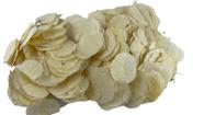 Folhas Alvejada Redonda Quina Secas Natural Desidratadas Moeda Flor