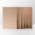 Folhas Basswood ROBOTIME 3mm 30x42cm para corte a laser, pacote com 6