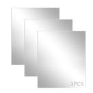 Folhas de acrílico KEJJNYER Sliver Mirrored A3, pacote com 3 mm de espessura