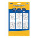 Folhas de Adesivos para Colorir Sonic Tilibra