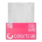 Folhas de alumínio Colortrak Silver 500 pré-cortadas 5x11cm