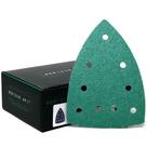 Folhas de lixa Serious Grit 40 Grit 100 mm x 150 mm Triangle, pacote com 25