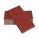 Folhas De Lixa Sortidas 93x185mm Com 8 Furos, Lixadeira Retangular Com Gancho E Laço Para Polimento