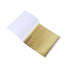 Folhas De Ouro 24K (100 Unidades) Para Decoração De Alimentos, Artesanato DIY E Scrapbooking - Folhas De Ouro 24K (100 Unidades) Para Decoração De Alimentos, Artesanato DIY E Scrapbooking -