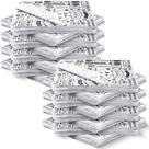 Folhas de papel de cera 30x30cm 1800 unidades brancas resistentes à gordura