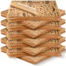 Folhas de papel de cera Outus 1400 unidades, 30 x 30 cm, resistentes a graxa