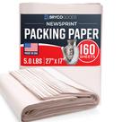 Folhas de papel de embalagem Bryco Goods para mover 2,27 kg 160 folhas