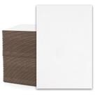 Folhas de papelão Mat Board Center 4x6, pacote com 100 unidades brancas Folhas de papelão Mat Board Center 4x6, pacote com 100 unidades brancas