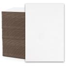 Folhas de papelão ondulado Mat Board Center 4x6, pacote com 200 Folhas de papelão ondulado Mat Board Center 4x6, pacote com 200