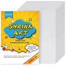 Folhas de plástico retráteis Csyidio Sanded Shrink Films 20 peças