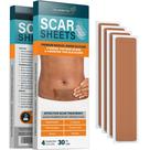 Folhas de silicone para cicatrizes NUVADERMIS extra longas para cesariana