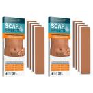 Folhas de silicone para cicatrizes NUVADERMIS extra longas para cesariana