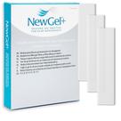 Folhas de tratamento de cicatrizes MyNewGel NewGel NewGel Plus Silicone 3ct
