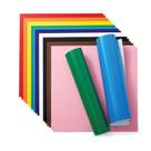 Folhas de vinil Cricut Permanent Rainbow Sampler 30x30cm, pacote com 20