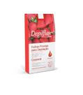Folhas Depilatórias Depilflax Prontas Corporal Morango C/20