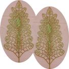 Folhas Flores árvore Natal Gliter Dourado De 40cm Kit 12pçs Folhas Flores árvore Natal Gliter Dourado De 40cm Kit 12pçs