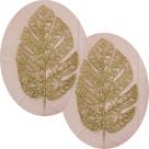 Folhas Flores Enfeite Natalino Gliter Dourado Kit 12pçs 35cm Folhas Flores Enfeite Natalino Gliter Dourado Kit 12pçs 35cm