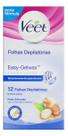 Folhas Para Depilação Corporal Peles Delicadas Veet 12 Unidades Pernas, Braços, Axilas E Virília Folhas Para Depilação Corporal Peles Delicadas Veet 12 Unidades Pernas, Braços, Axilas E Virília
