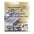 Folhas Prata Metalizadas - Ref. 6116 - 25 unidades - Make Mais - Rizzo