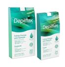 Folhas Prontas Corporais E Faciais Depilflax Aloe Vera