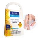Folhas Prontas para Depilação Corporal Pernas Mel Nupill 20 Folhas