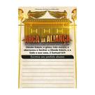 Folheto Arca da Aliança 10x14 cm - 500 Unidades de Papel Couchê