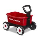 Folheto de rádio Push & Pull Walker Wagon 2 em 1 Red Ages 1-4 Folheto de rádio Push & Pull Walker Wagon 2 em 1 Red Ages 1-4
