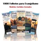 Folhetos Para Evangelismo Kit Com 1.000 Unidades - Diversos Modelos Variados Folhetos Para Evangelismo Kit Com 1.000 Unidades - Diversos Modelos Variados