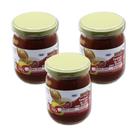 Fondant de leite diet com goiaba pote 220g hué - kit 3 unidades
