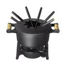Fondue de Ferro Fundido 1.8 Litros a Álcool Completo com Garfinhos - 18cm Fondue de Ferro Fundido 1.8 Litros a Álcool Completo com Garfinhos - 18cm