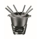 Fondue Queijo Chocolate Preto Ferro Panela Mineira 18cm 1,2L