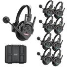 Fone 9 Headset Sem fio Sistema Intercomunicador Synco XTALK XPRO 500M