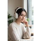 Fone Bluetooth 5.3 On-ear 55h Bateria - Cor Manteiga