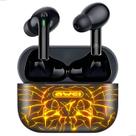 Fone Bluetooth Awei T29Pro IntraAuricular IPX5 com Case Estilo Chip, Relâmpago,Circuito e Mapa e Som Potente