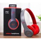 Fone Bluetooth Wireless Headphones P47 Micro SD Fm Vermelho