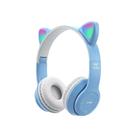 Fone De Gatinho Headphone Cat Bluetooth Led Sem Fio Sd